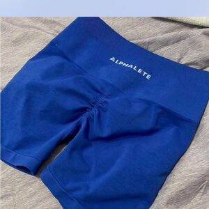 Alphalete Blue Athletic Shorts